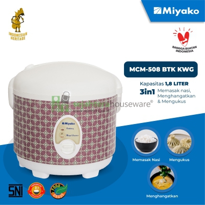 Magic Com Miyako 508 Batik KWG/PRG***