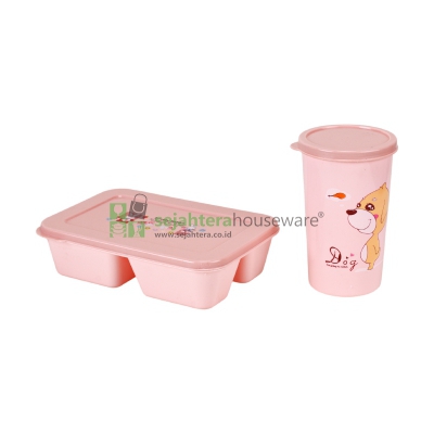 Lunch Box+Gelas HOMMY Melissa 3200 SB